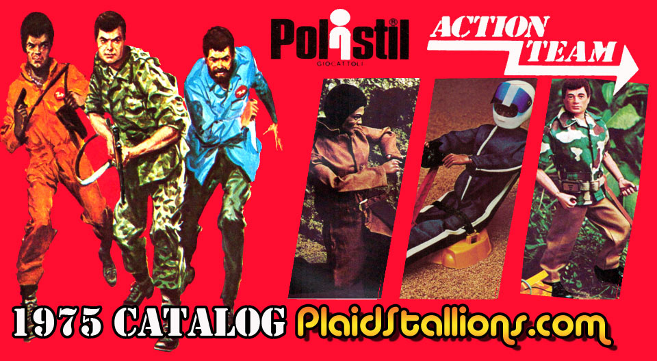 1975 polistil action team catalog
