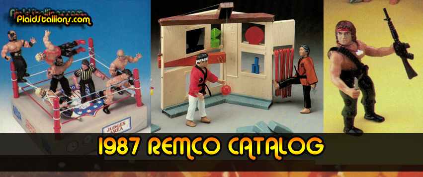 1987 Remco Toys Catalog Header