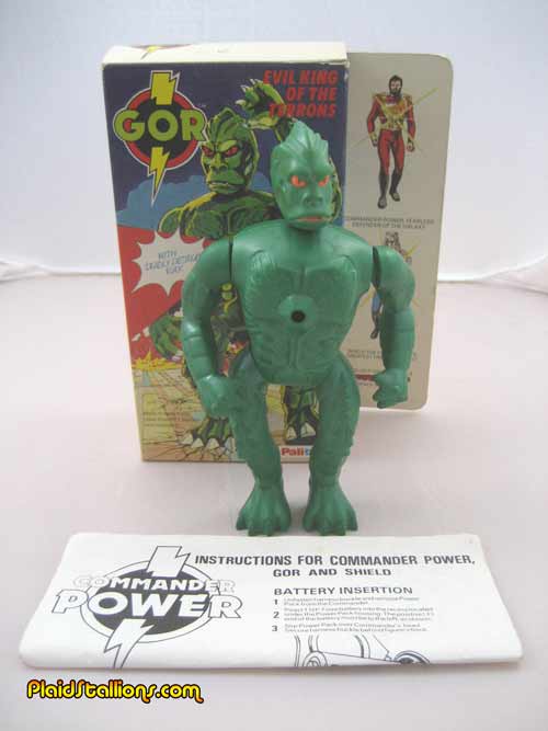 Palitoy Gor King of the Terrons figure