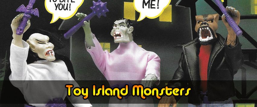 Toy Island Monsters Action Figures