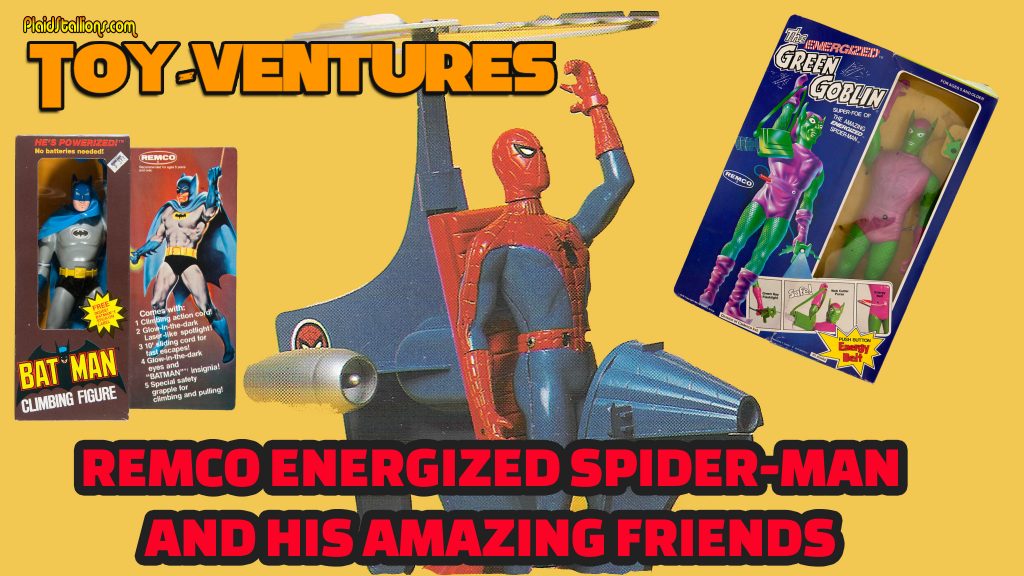Toy-Ventures: Remco Energized Spider-Man
