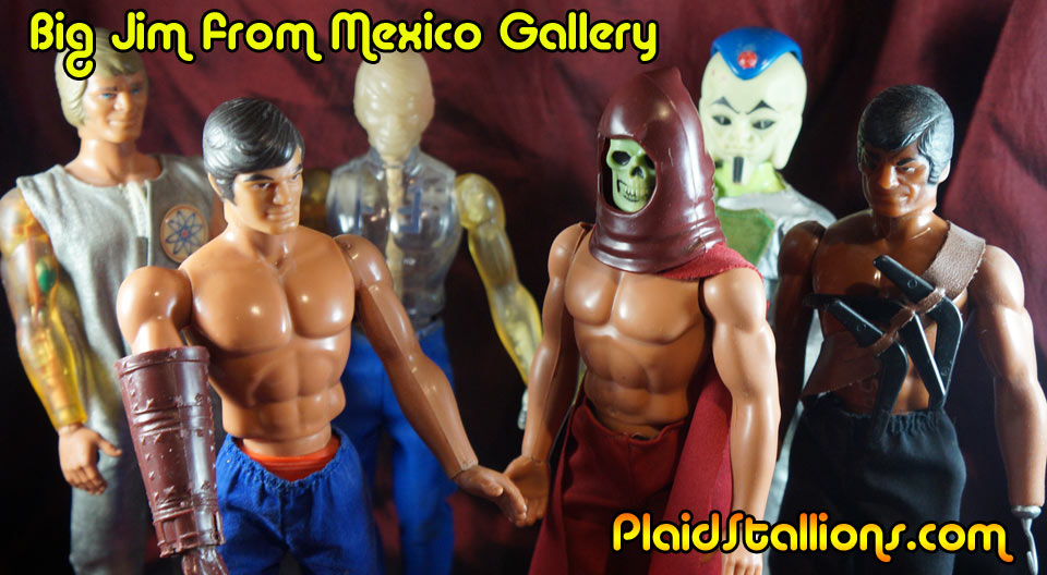 1970s Big Jim figures from mexico
