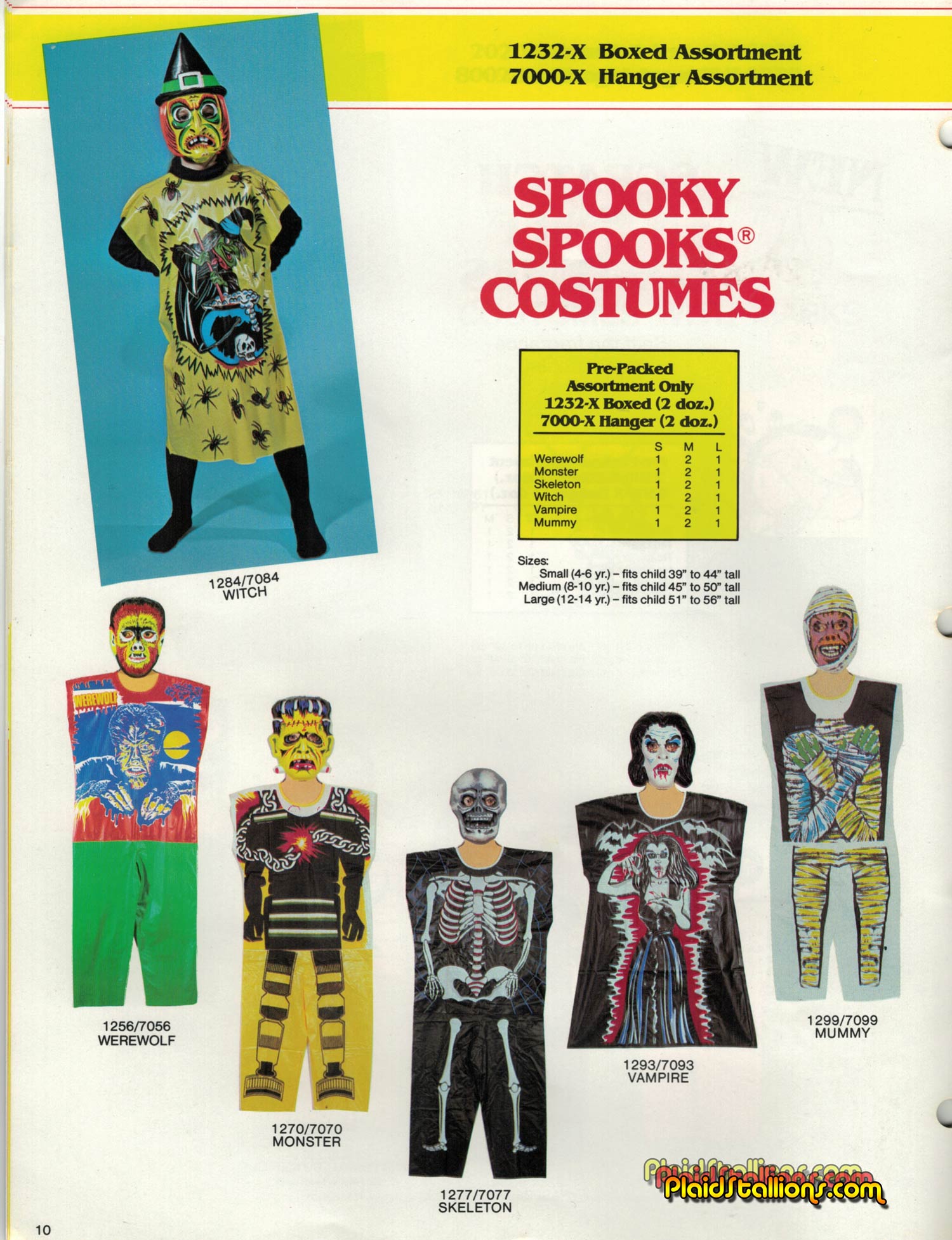 1986 Collegeville Halloween Costume Catalog