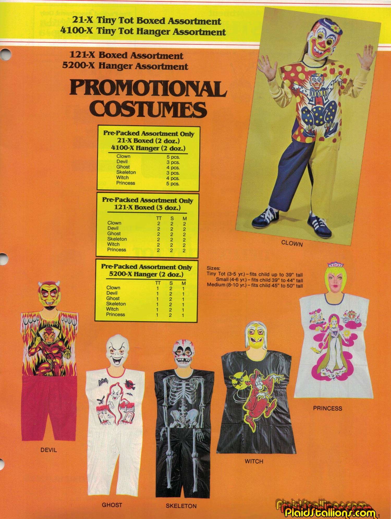 1986 Collegeville Halloween Costume Catalog
