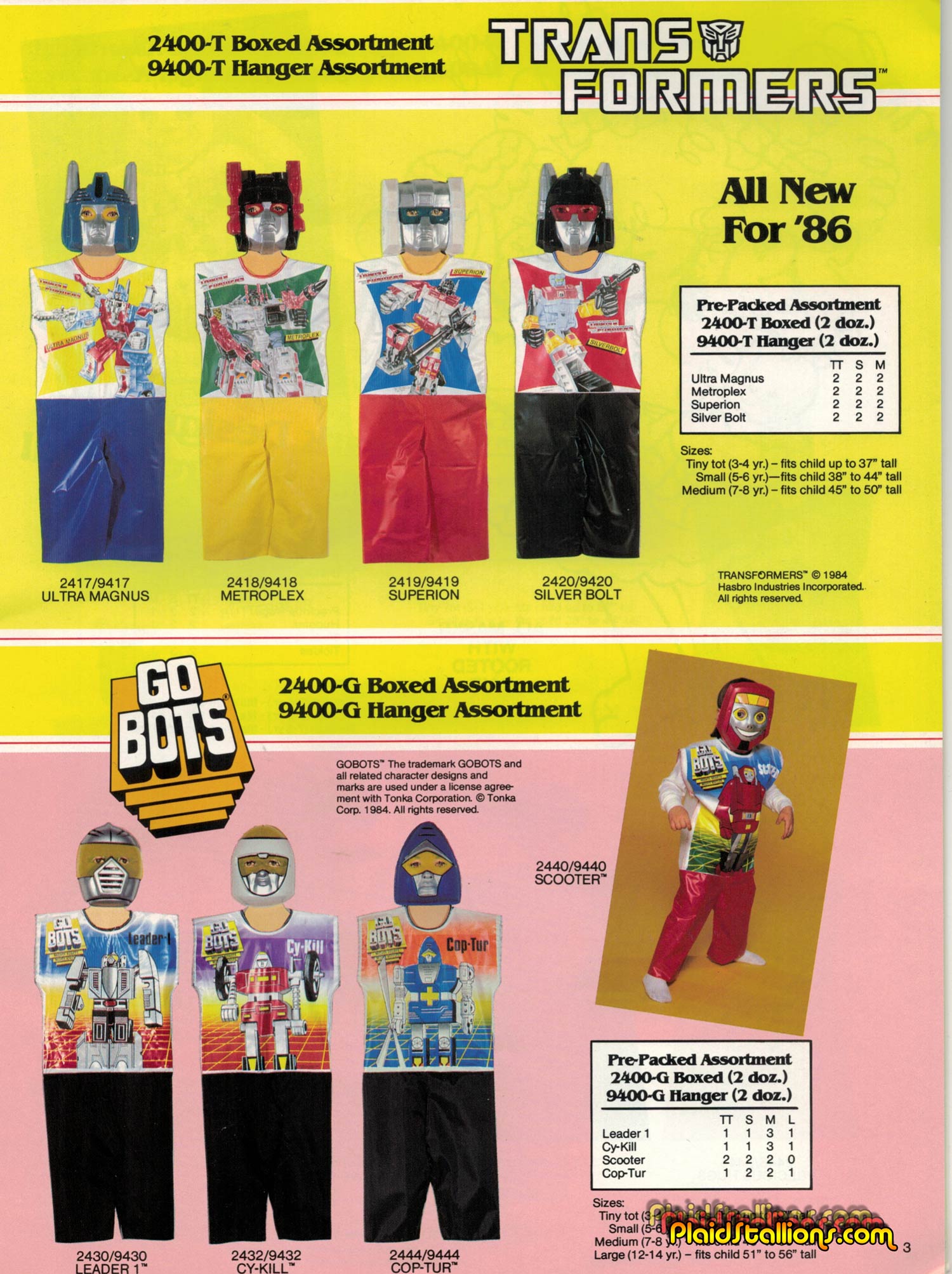 1986 Collegeville Costume Catalog 