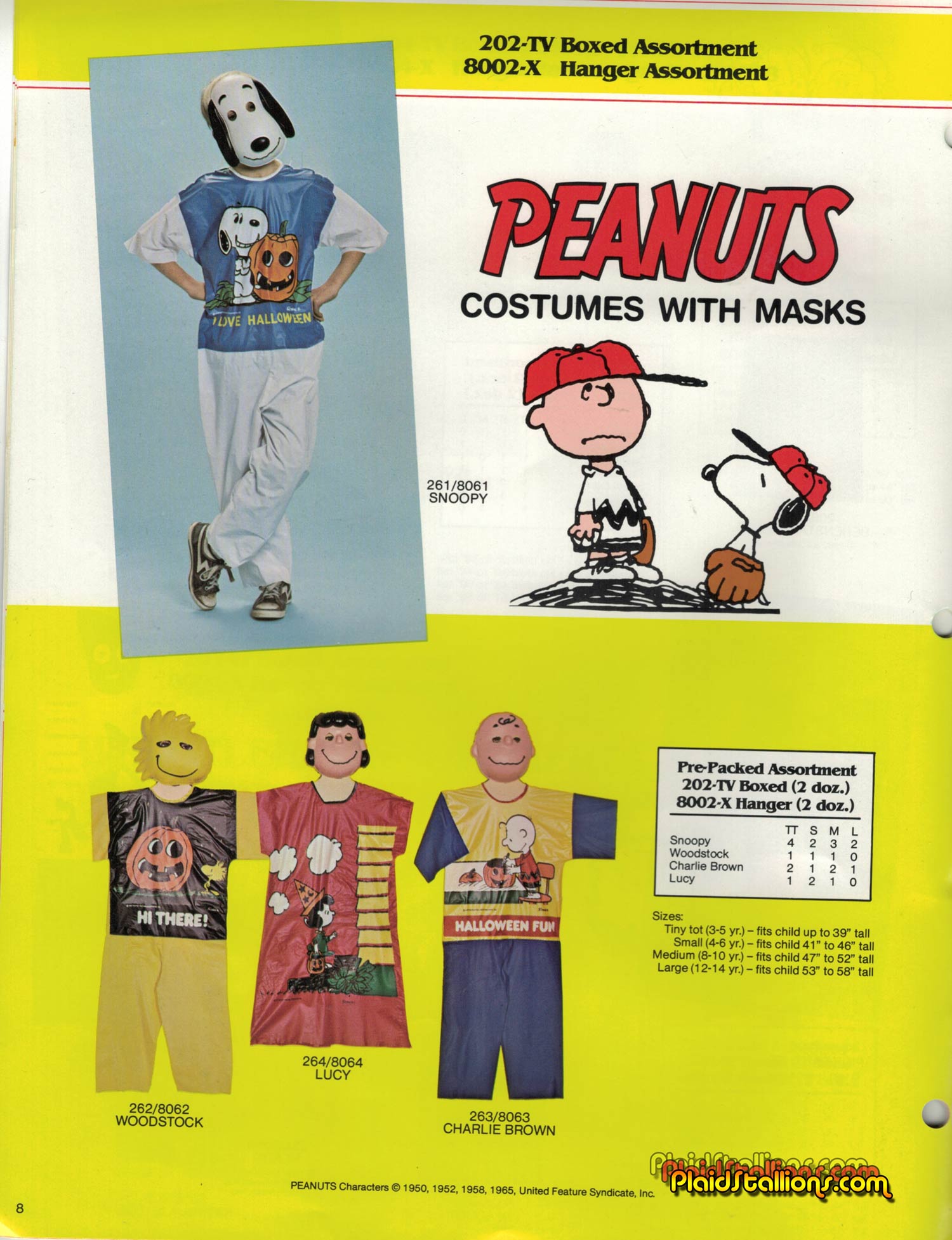 1986 Collegeville Halloween Costume Catalog