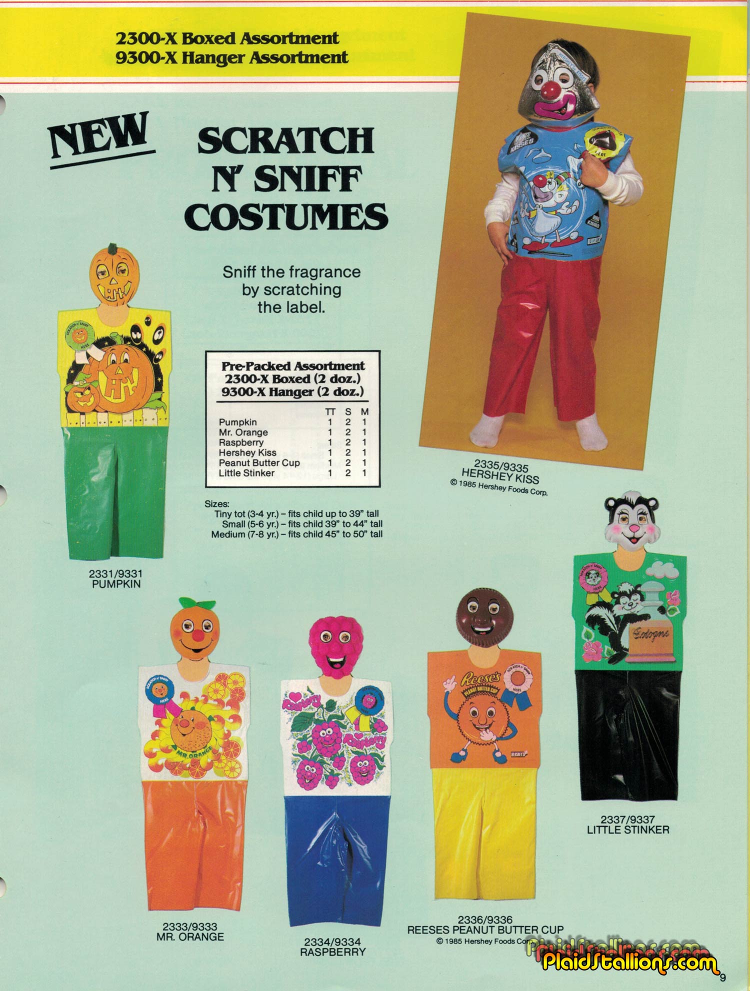 1986 Collegeville Halloween Costume Catalog