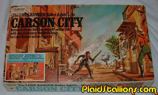 carson city lone ranger set