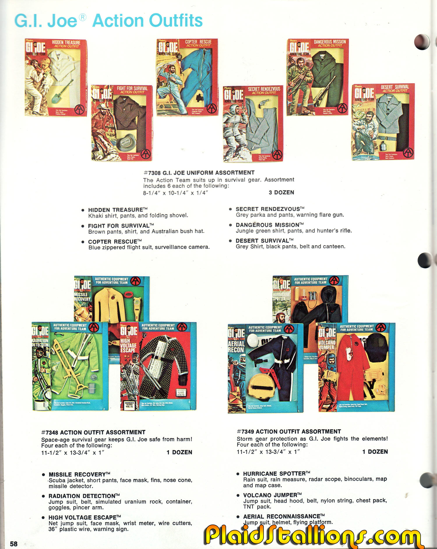 Polistil GI Joe Catalog 1973