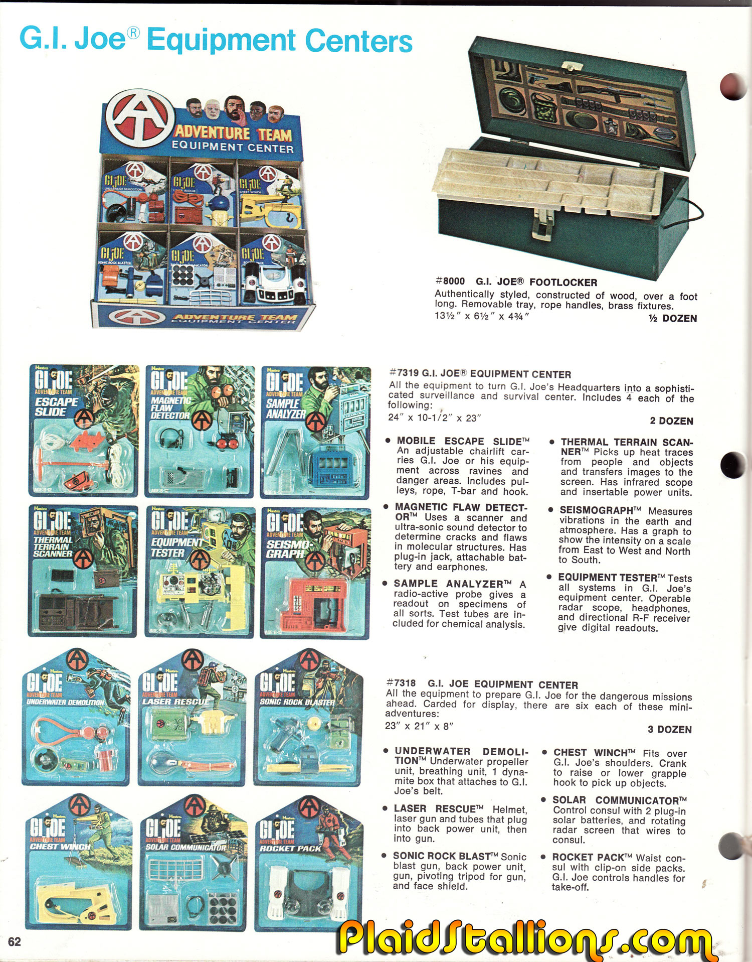 Polistil GI Joe Catalog 1973