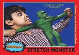 Stretch Monster Trading Card
