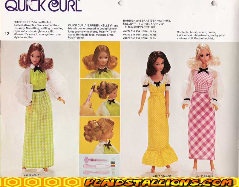 Bulk Archeoloog schoenen 1973 Mattel Spring Barbie Catalog I Plaidstallions.com