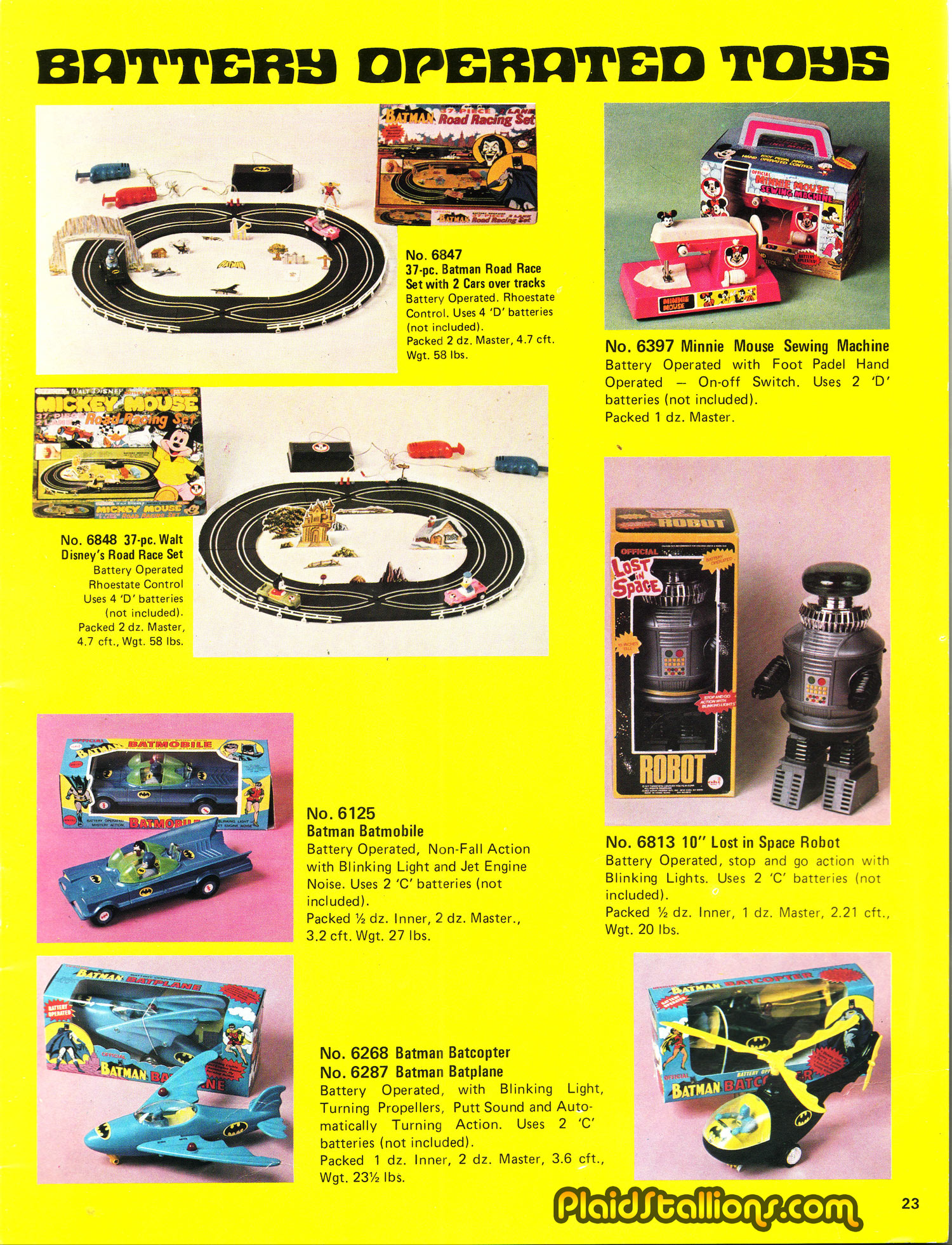 AHI 1978 catalog joker racing set