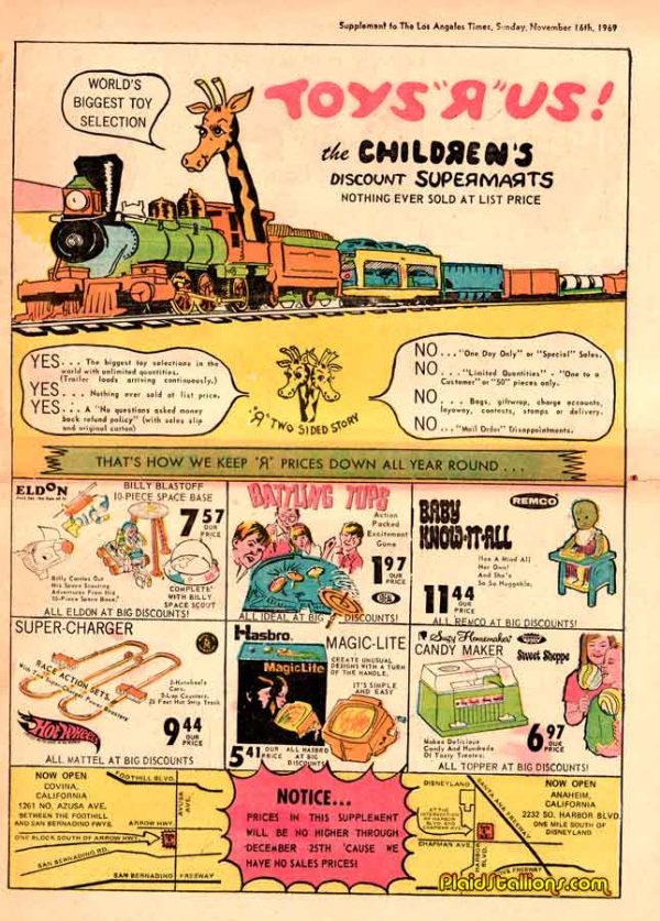 Toys R Us Archives PS