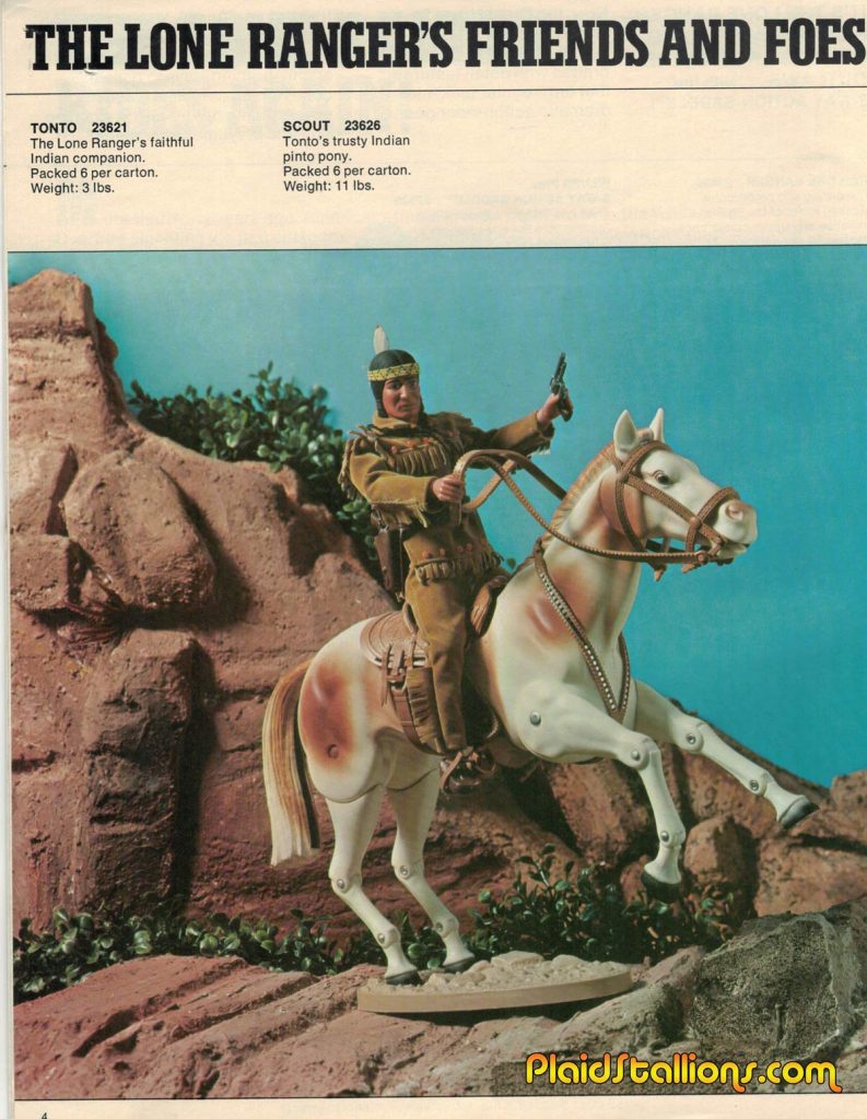 1977 Gabriel Lone Ranger Catalog PS