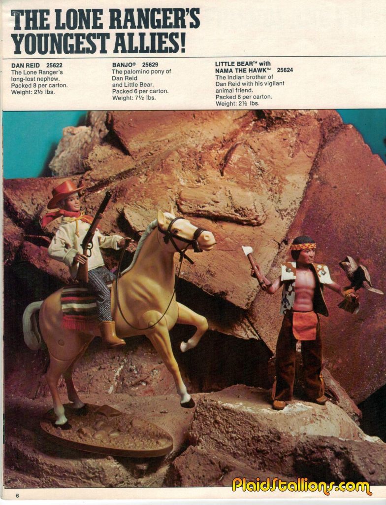 1977 Gabriel Lone Ranger Catalog PS