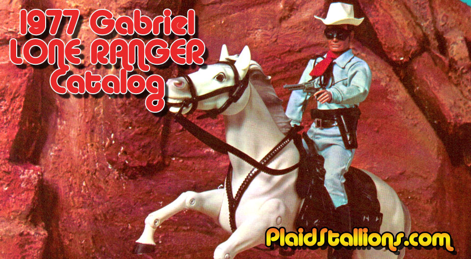 1977 Gabriel Lone Ranger Catalog