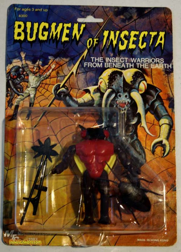 Bugmen Insecta 1985 Multiple Toys Ad- Bugmen of Insecta- Nightmare Warriors - Plaid ...