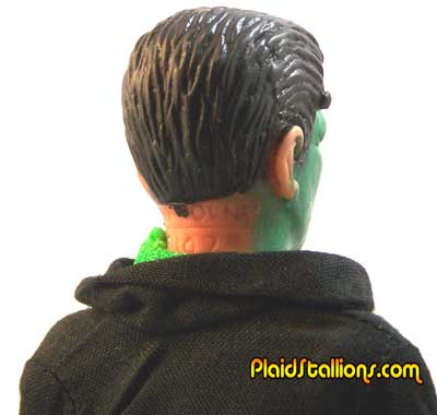 Lincoln International Frankenstein with spray painted head