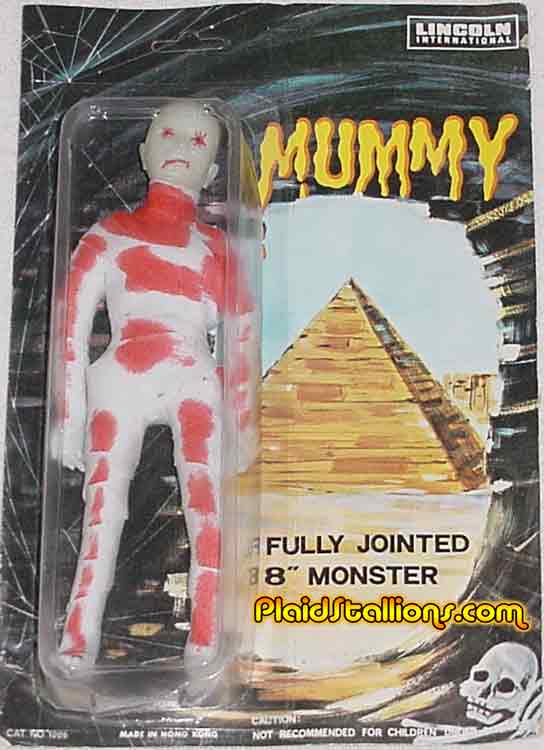 Lincoln International Mummy on Second Series B Card