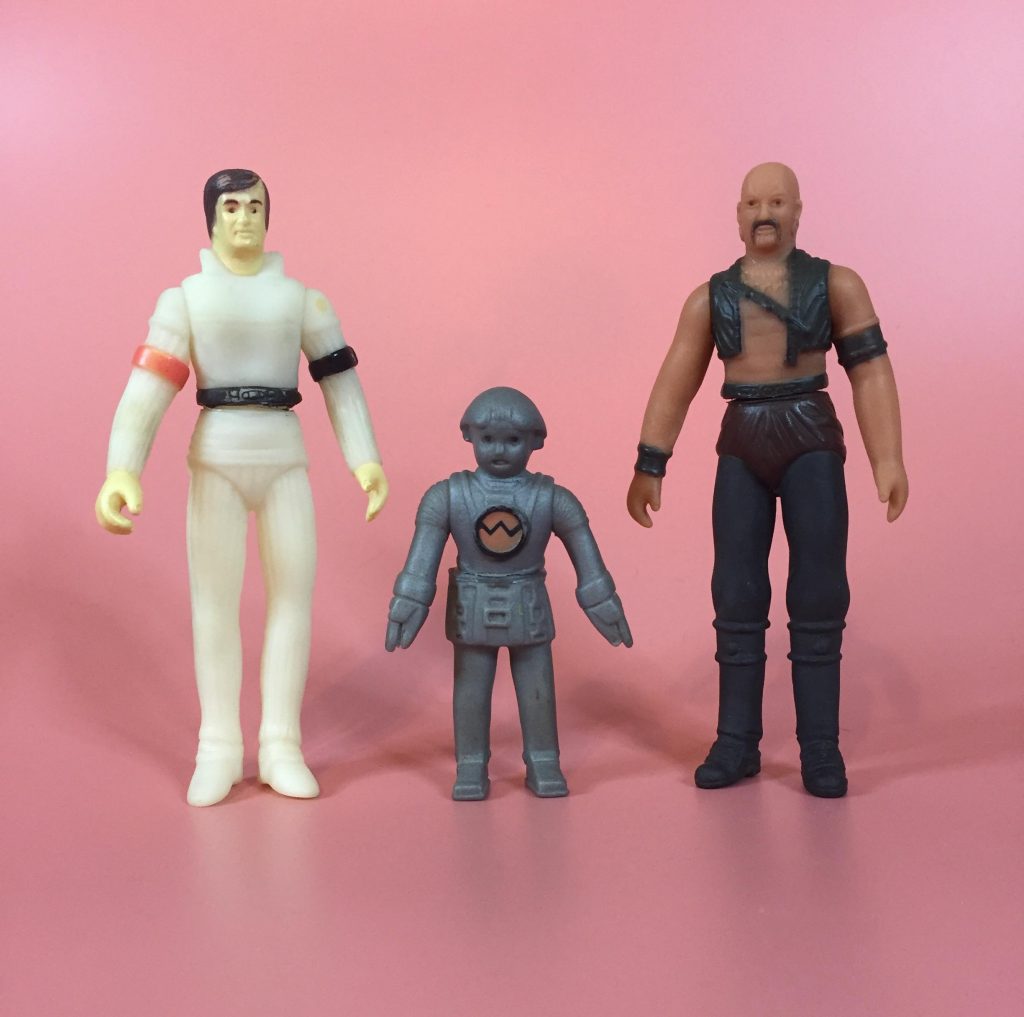 Croner Buck Rogers, Tiger man and Twiki