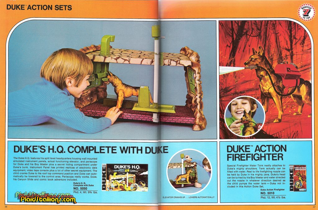 Kenner Duke the Super Action Dog  HQ