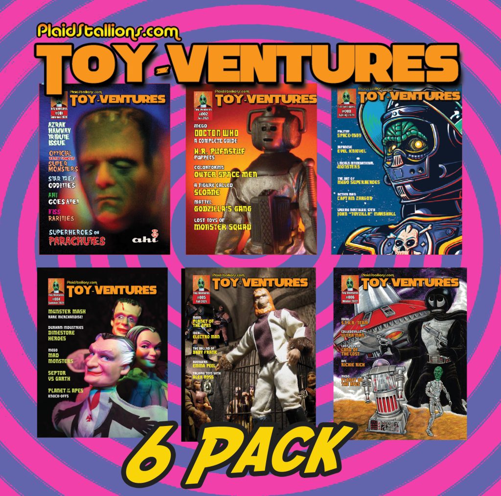 The 6 Pack- The first 6 Issues of Toy-Ventures Magazine - PS