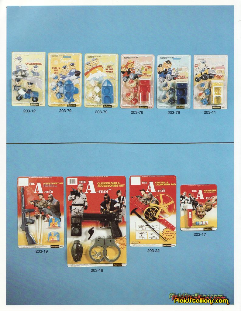 1984 Fleetwood Toys Catalog- The A Team