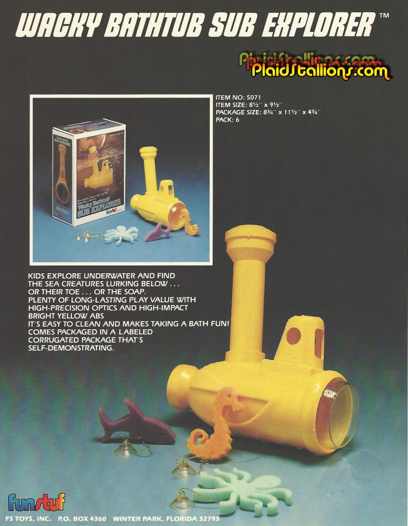 1980 FunStuf Toys Sub