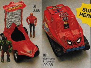 Mego Superheroes- 1980 Consumer's Distributing Catalog