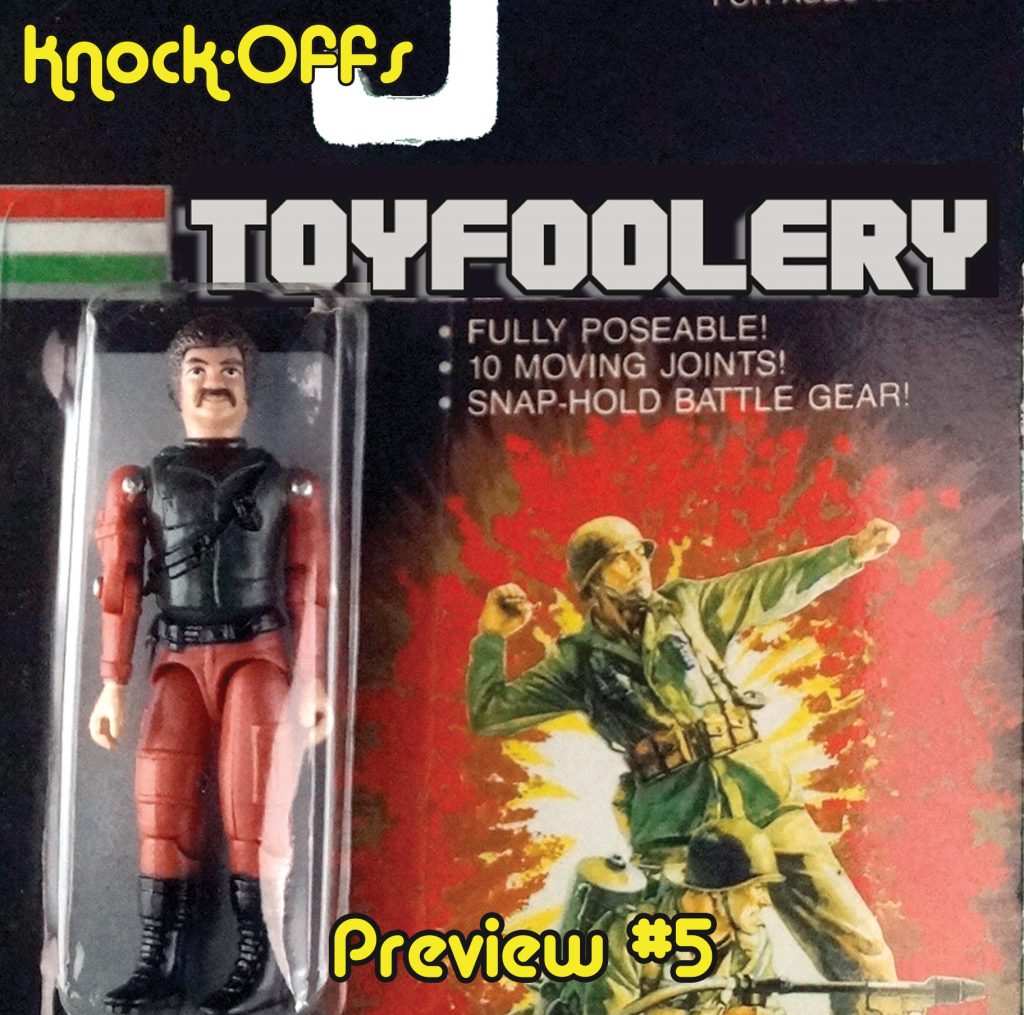 New Book! Knock-Offs: Totally Unauthorized Action Figures by