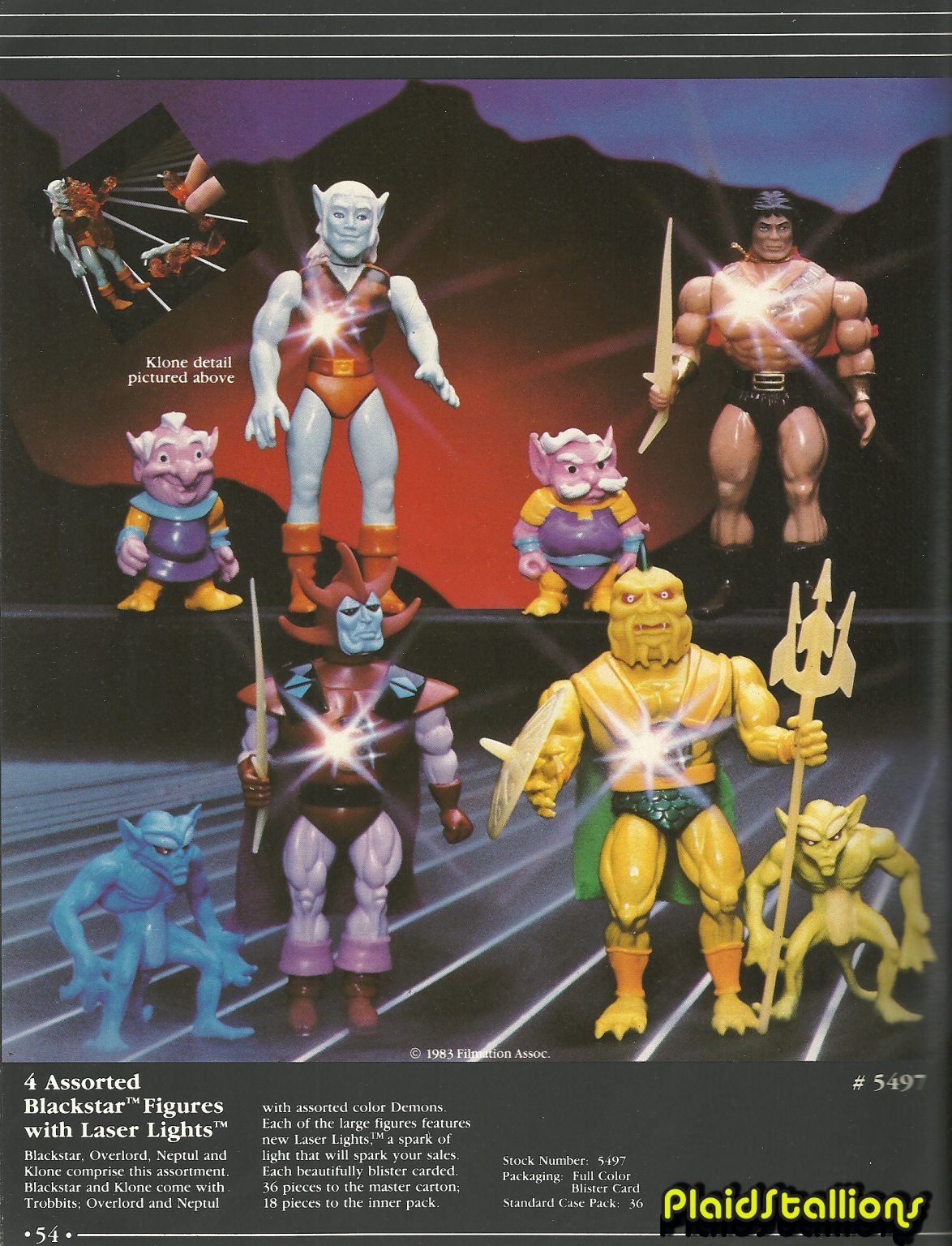 1984 Galoob Blackstar Catalog PS