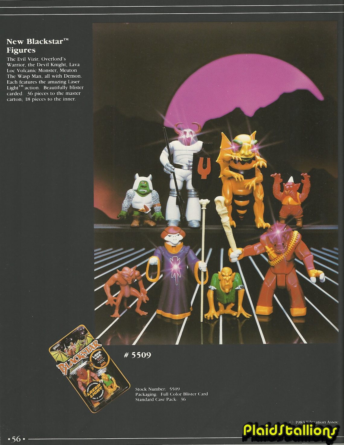 1984 Galoob Blackstar Catalog PS