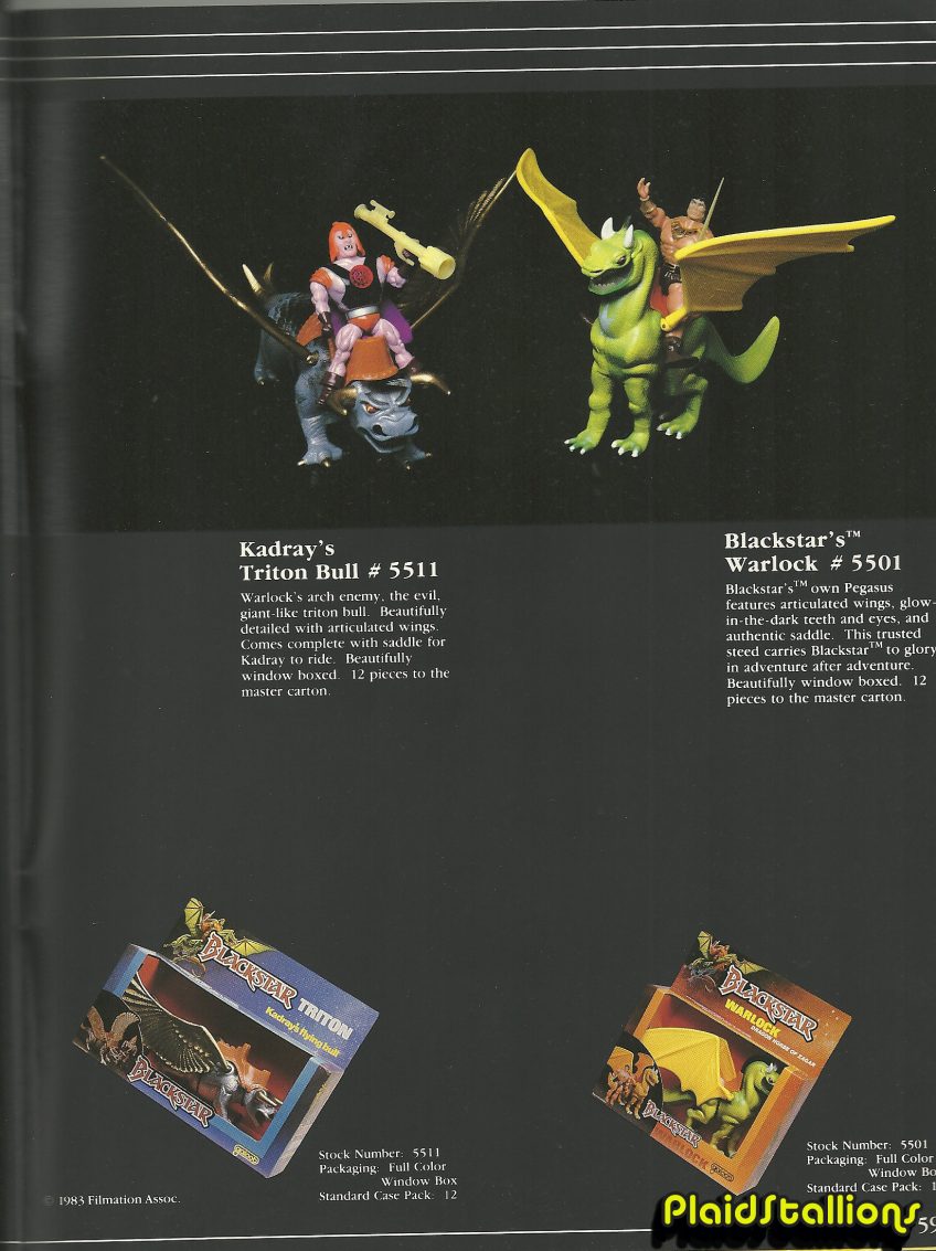 1984 Galoob Blackstar Catalog PS