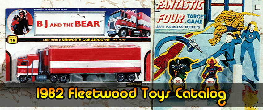 1982 Fleetwood Toys Catalog