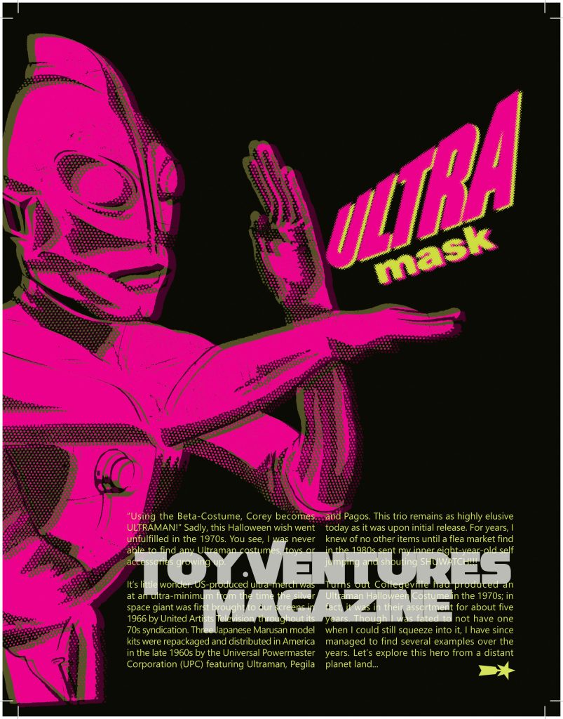 Ultra Man Halloween Costumes- Toy-Ventures Magazine Issue 6