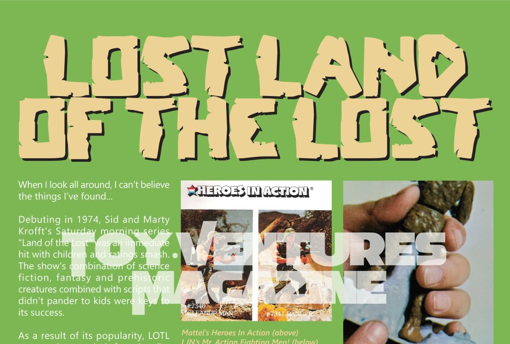 Land of the Lost- Toy-Ventures Magazine Issue 6
