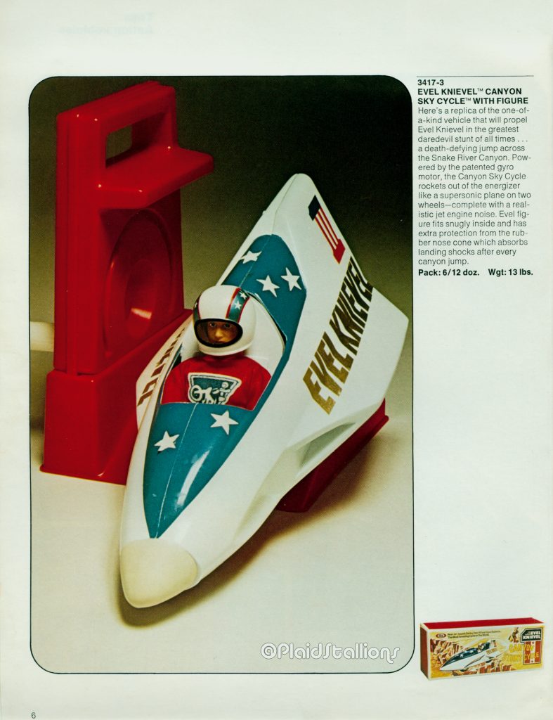 Evel Knievel Catalog