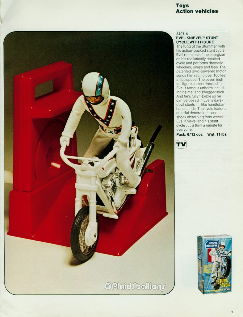 Evel Knievel Catalog