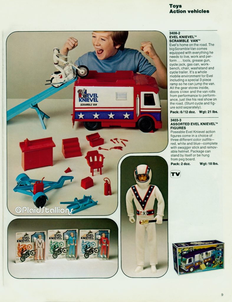 Evel Knievel Catalog