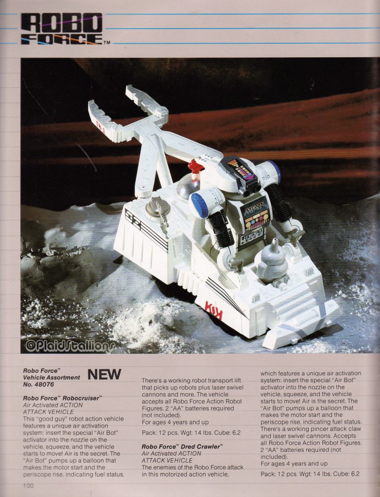 1984 Ideal Toys Robo Force Catalog