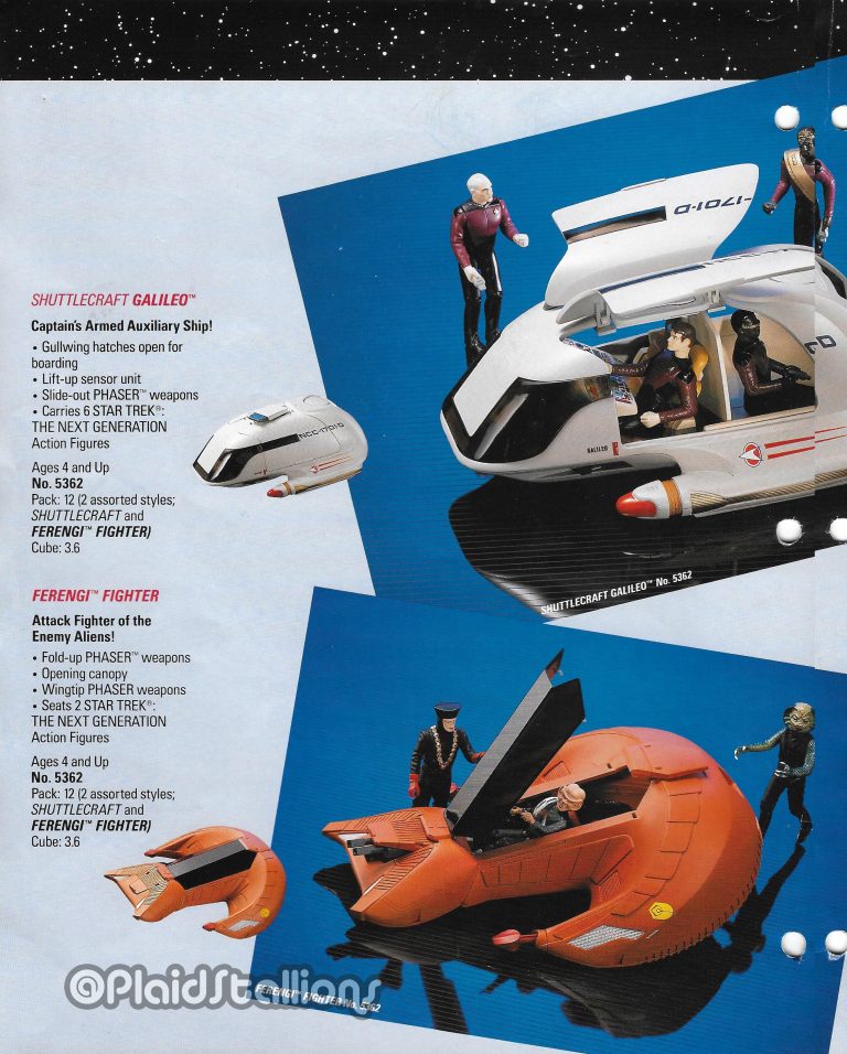 1989 Galoob Star Trek TNG Catalog PS