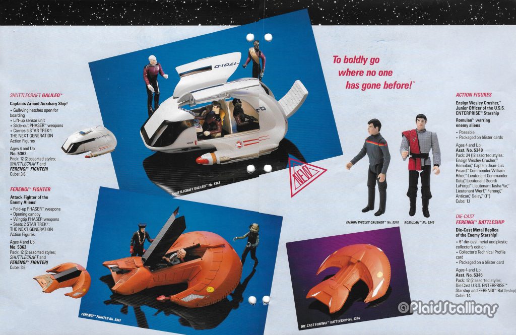 1989 Galoob Star Trek TNG catalog