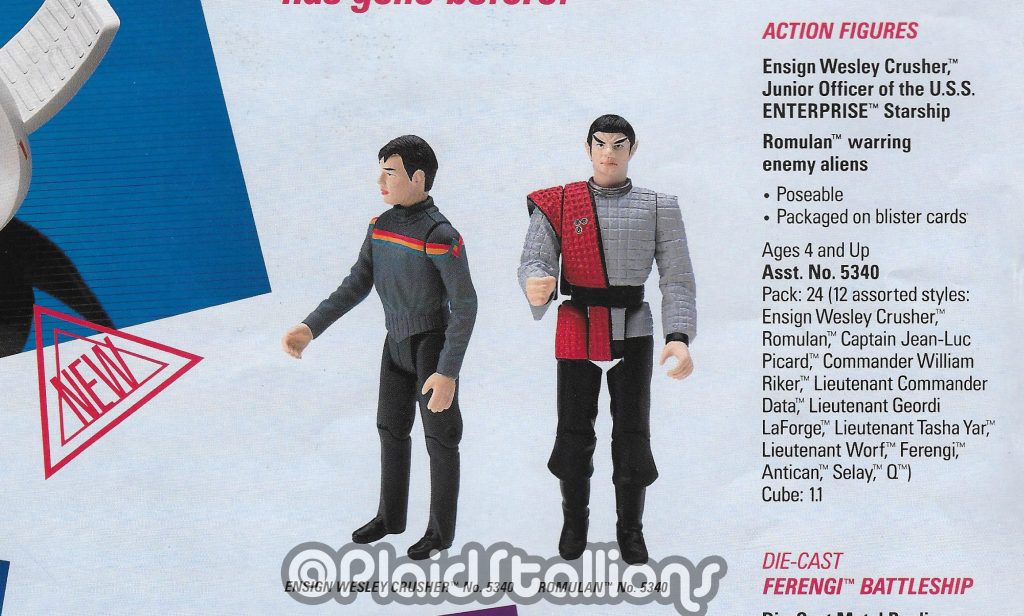 1989 Galoob Star Trek TNG catalog