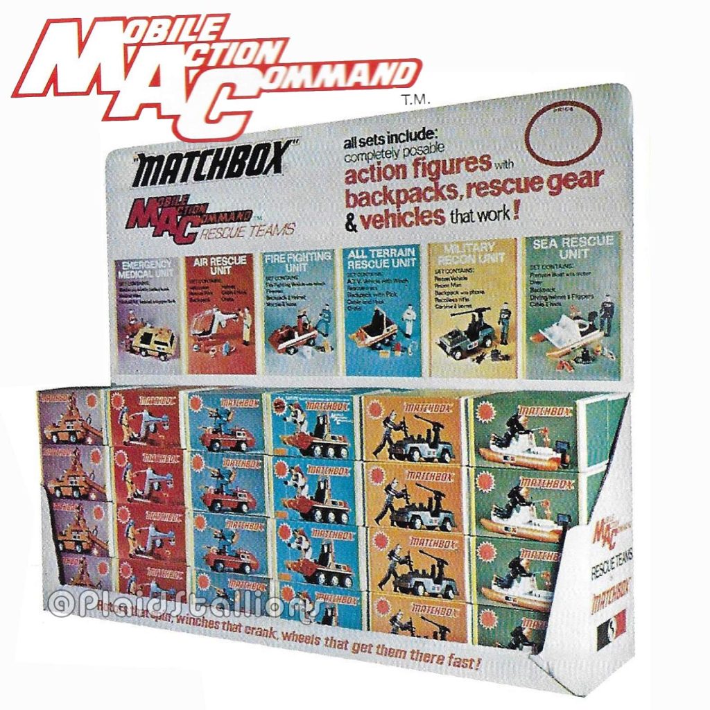 1975 Matchbox MAC Catalog- Mobile Action Command - PS