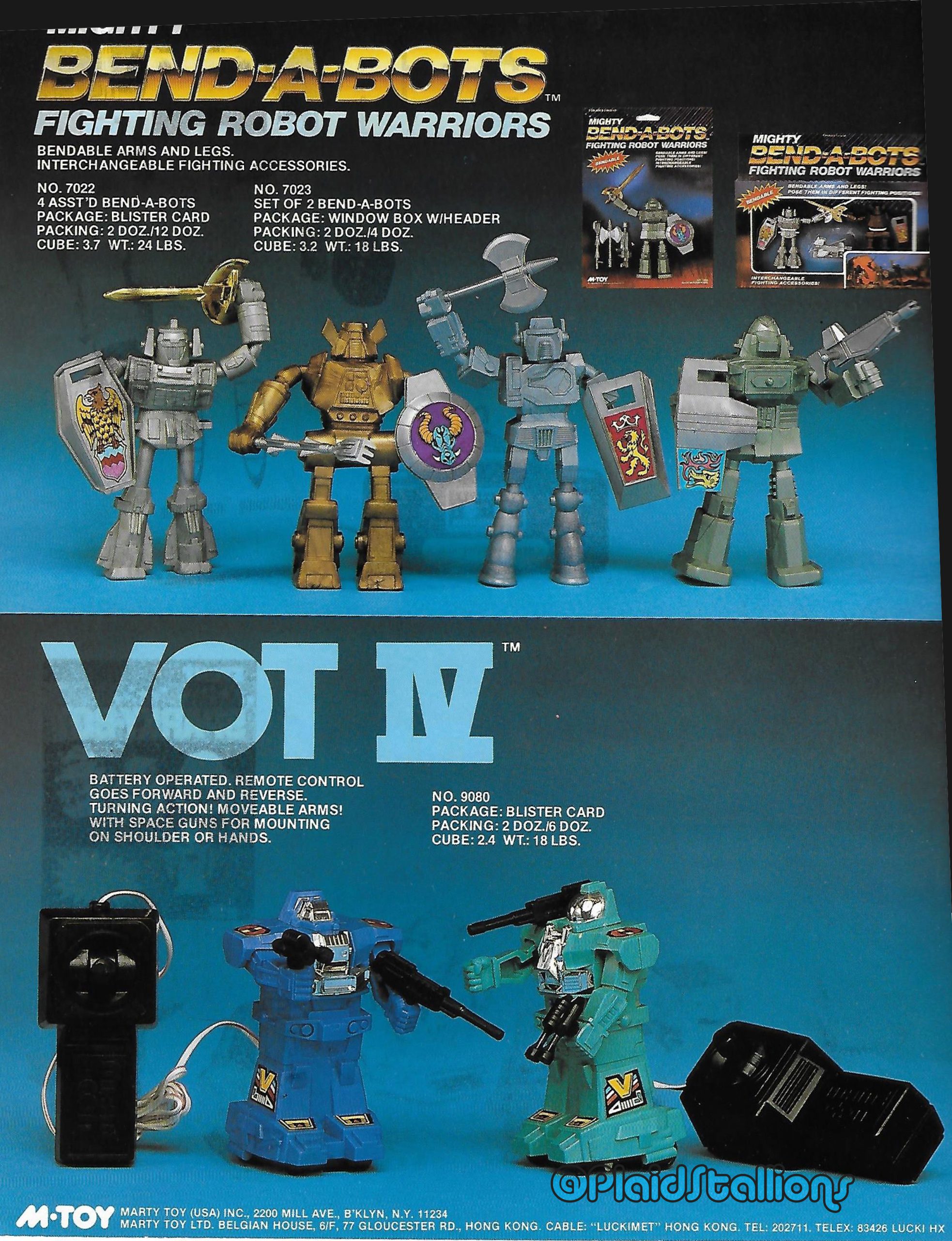 Marty Toys- Bend-A-Bots