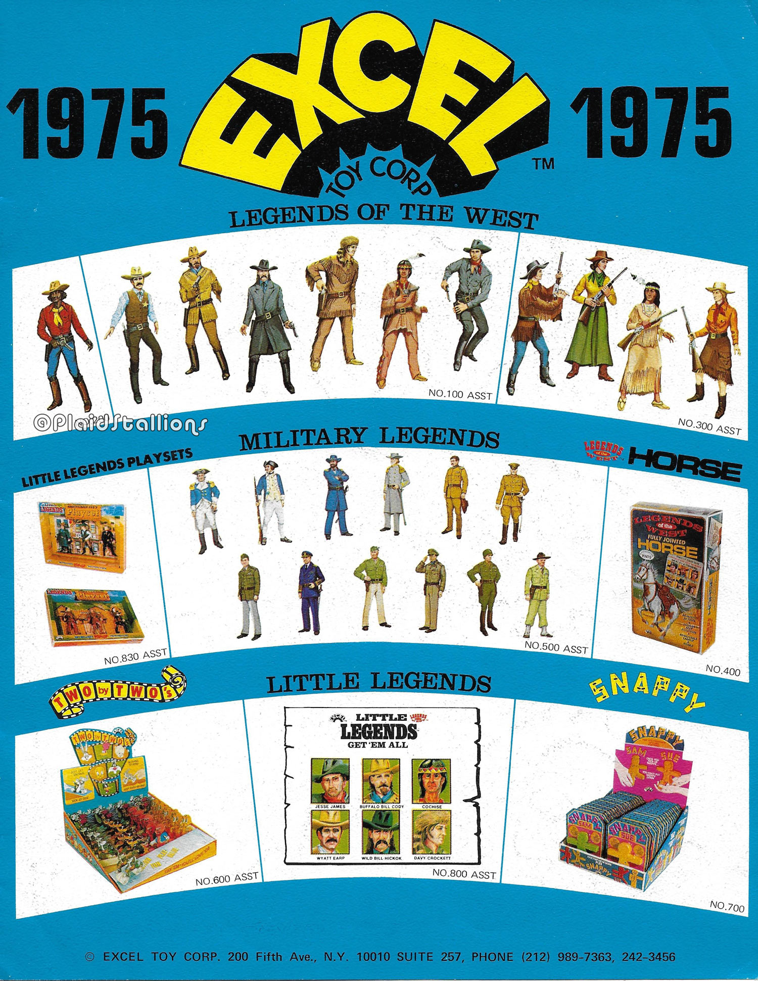 1975 Excel Toys Catalog
