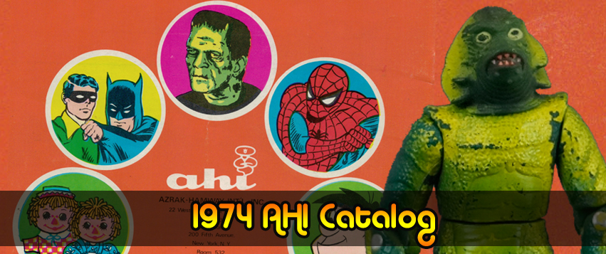 1974 AHI Catalog - Azrak Hamway- Super Monsters- Batman