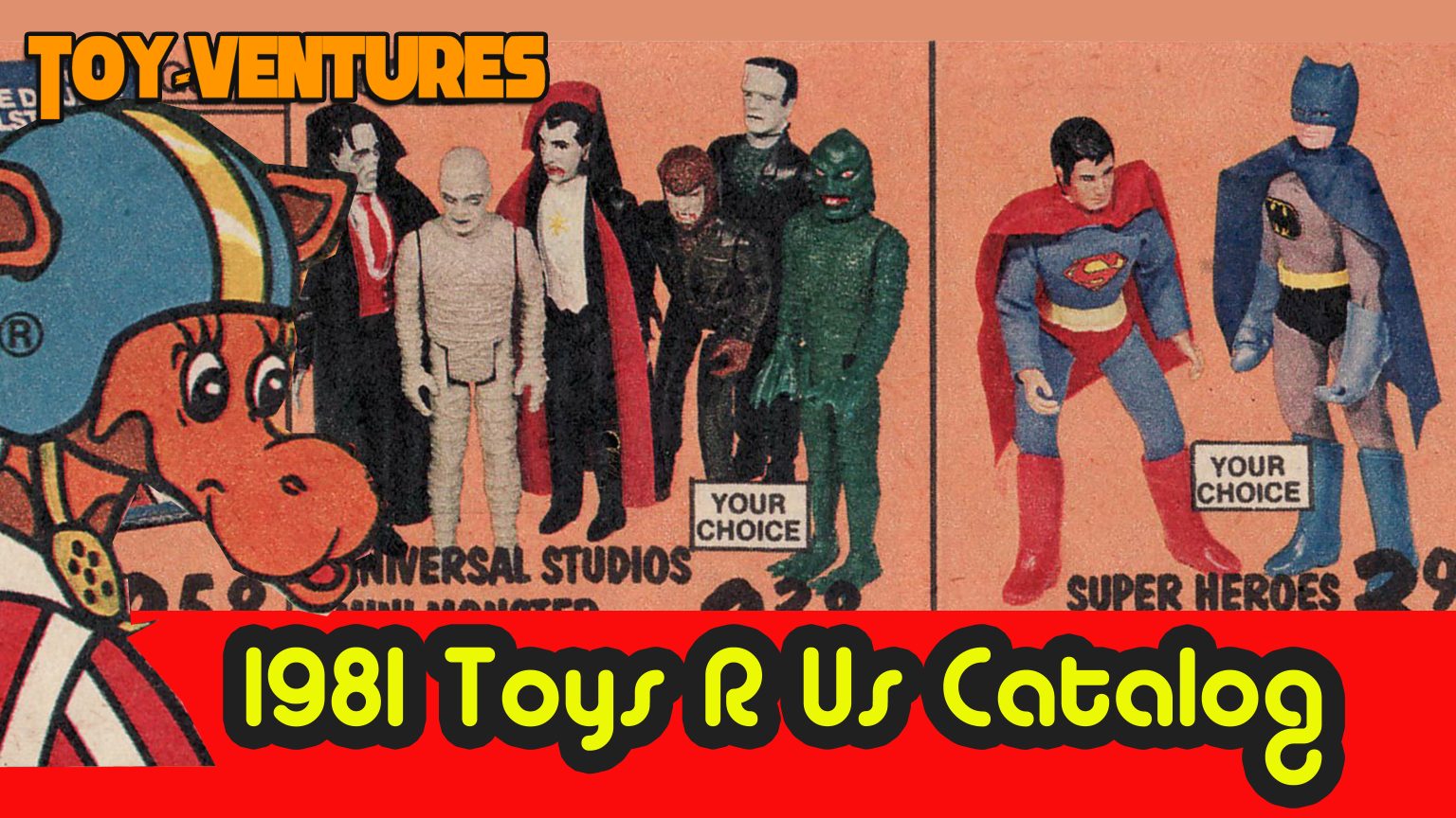 ToyVentures 1981 Toys R Us Catalog Archives PS