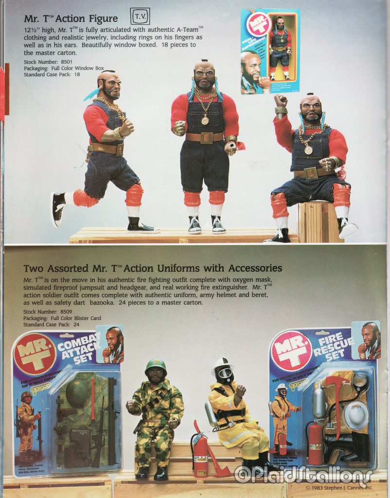 1984 Galoob Mr.T Catalog 